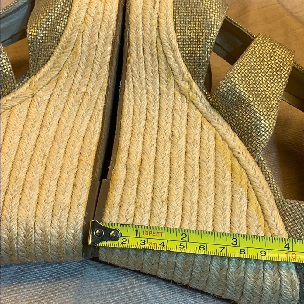 Michael Kors almost NEW worn once, EUC espadrilles